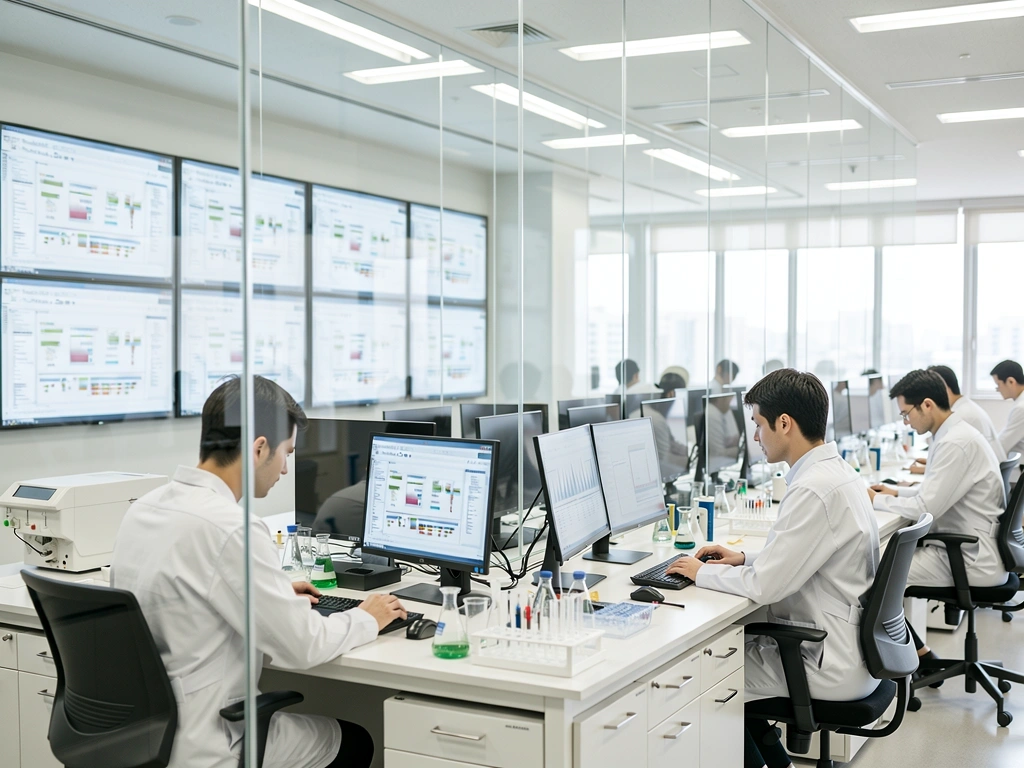 EastVisionData Laboratory Interior